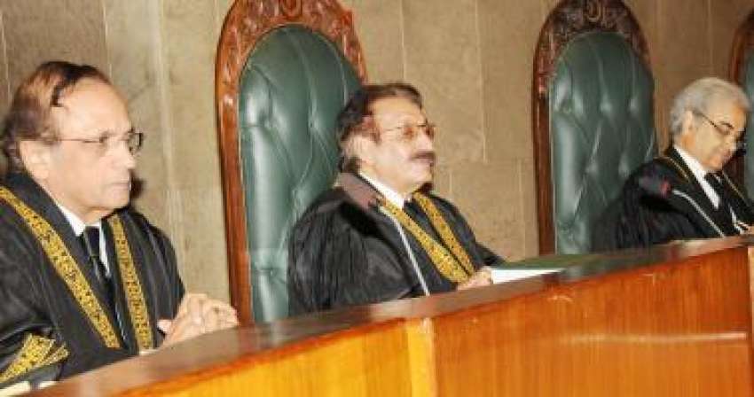 اسلام‌آباد، چیف جسٹس افتخار محمد چوہدری نئے عدالتی سال ..