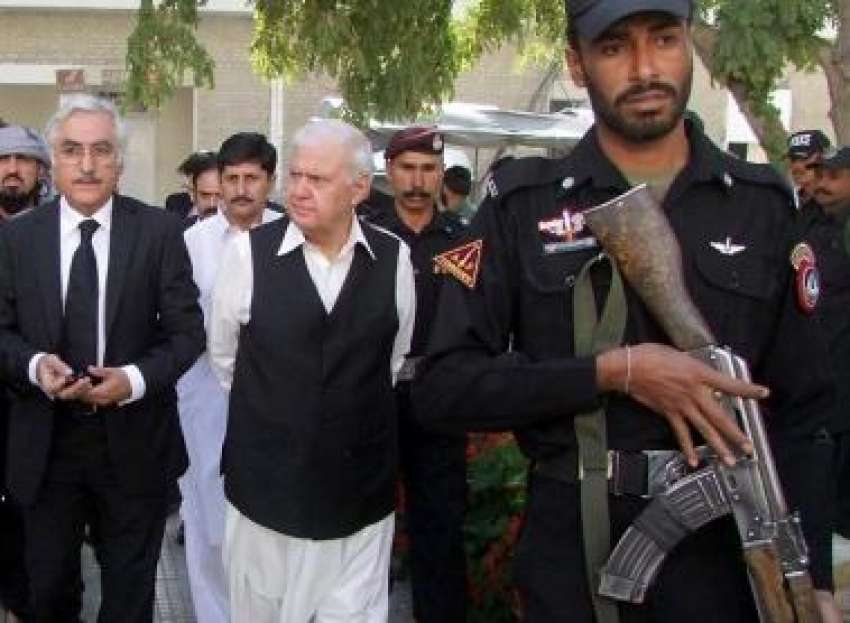 کوئٹہ، سابق وزیر داخلہ آفتاب شیر پائو اکبر بگٹی قتل کیس ..