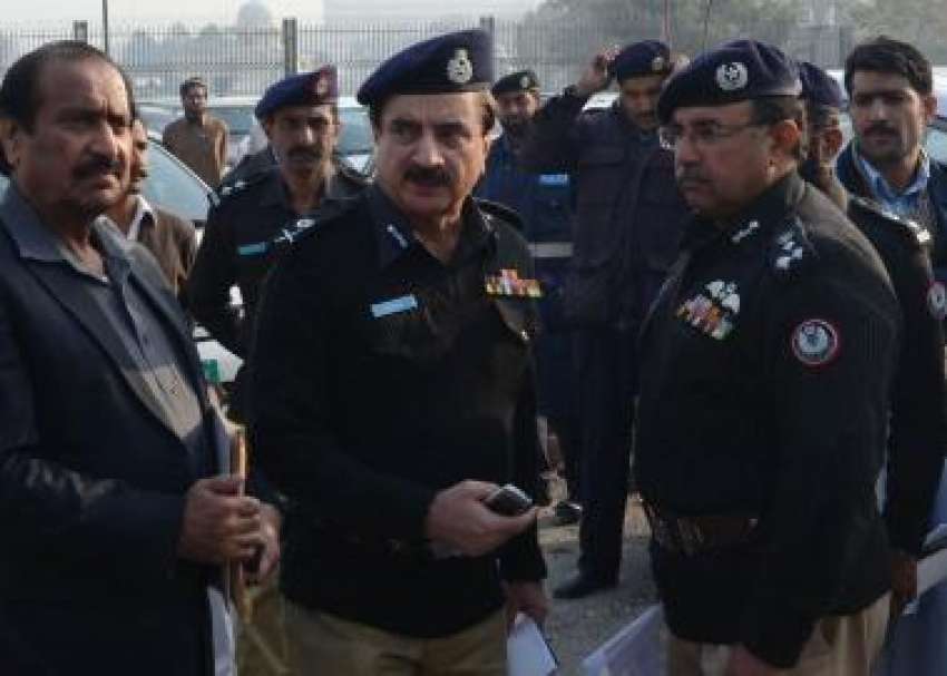 اسلام‌آباد، آئی جی سندھ فیاض احمد لغاری و دیگر پولیس افسران ..