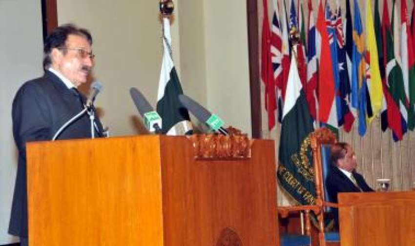 اسلام‌آباد، چیف جسٹس افتخار محمد چوہدری عالمی جوڈیشل کانفرنس ..