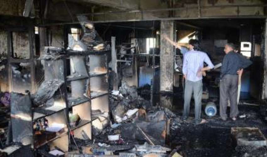 اسلام‌آباد، خبر رساں ادارے آئی این پی کے صدر دفتر میں آتشزدگی ..