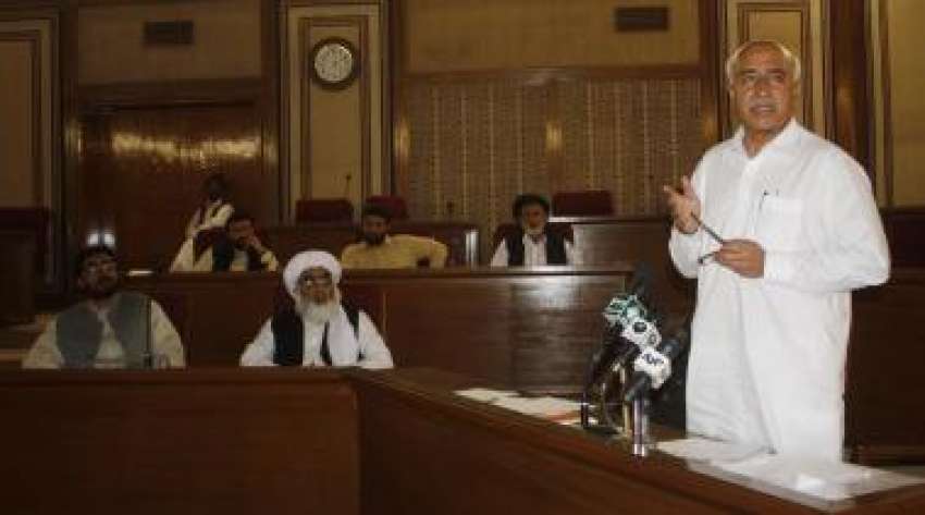 کوئٹہ، ڈاکٹر عبدالمالک بلوچ وزیراعلی بلوچستان منتخب ہونے ..