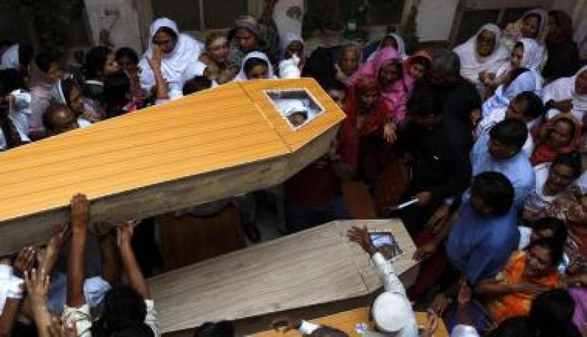 پشاور، کوہاٹی گیٹ چرچ خودکش حملے میں ہلاک ہونے والے مسیحی ..