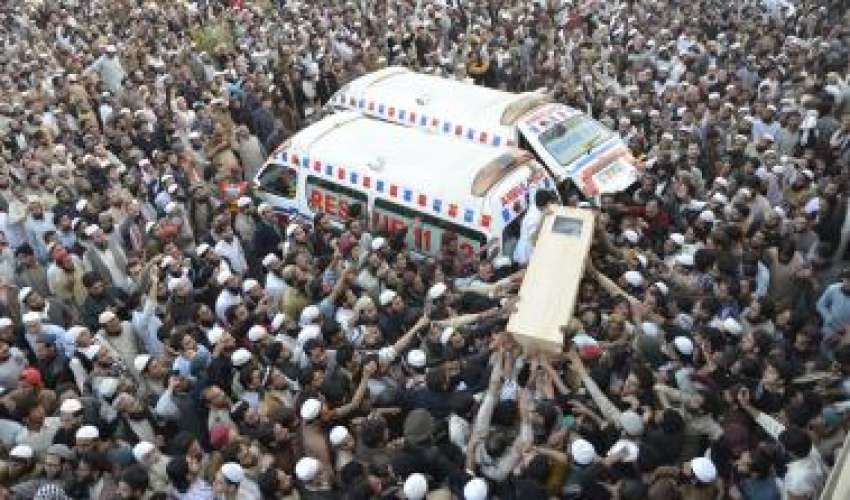 راولپنڈی، عوام کی بڑی تعداد سانحہ راولپنڈی میں جاں بحق ہونے ..
