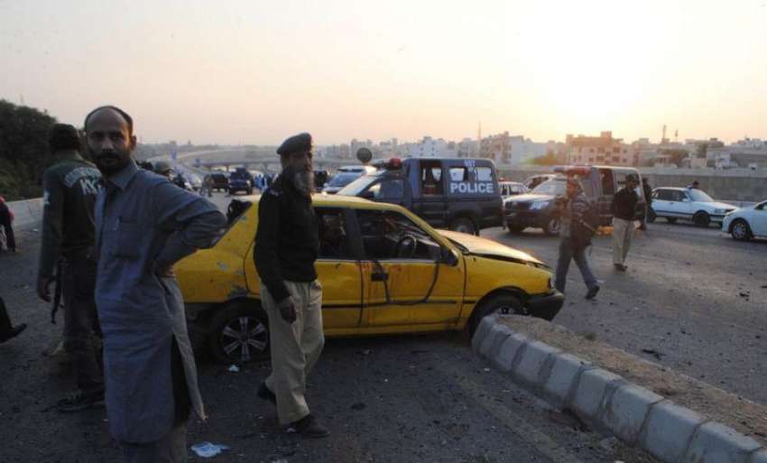 کراچی، سیکورٹی اہلکار ایس ایس پی سی آئی ڈی چوہدری اسلم کی ..