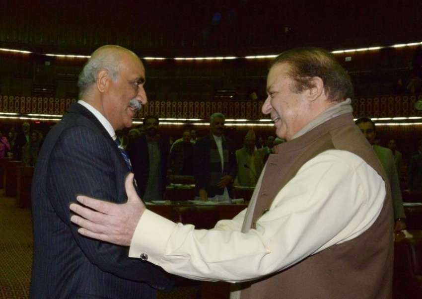 اسلام آباد: وزیر اعظم نواز شریف قومی اسمبلی کے اجلاس میں ..