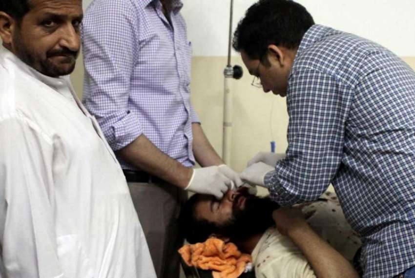 اسلام‌آباد، بم دھماکوں میں زخمی ہونیوالا ایک شہری پولی ..