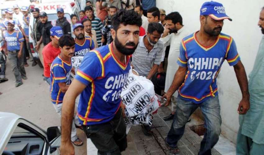 کراچی، منگھو پیر کے علاقے سے ملنے والی لاشیں عباسی شہید ..