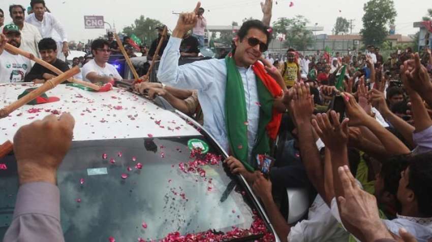وزیر آباد، پاکستان تحریک انصاف کے چئیرمین عمران خان آزادی ..