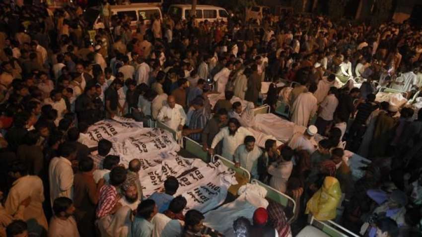 لاہور، واہگہ بارڈر پر خودکش حملے میں جاں بحق ہونے والے افراد ..