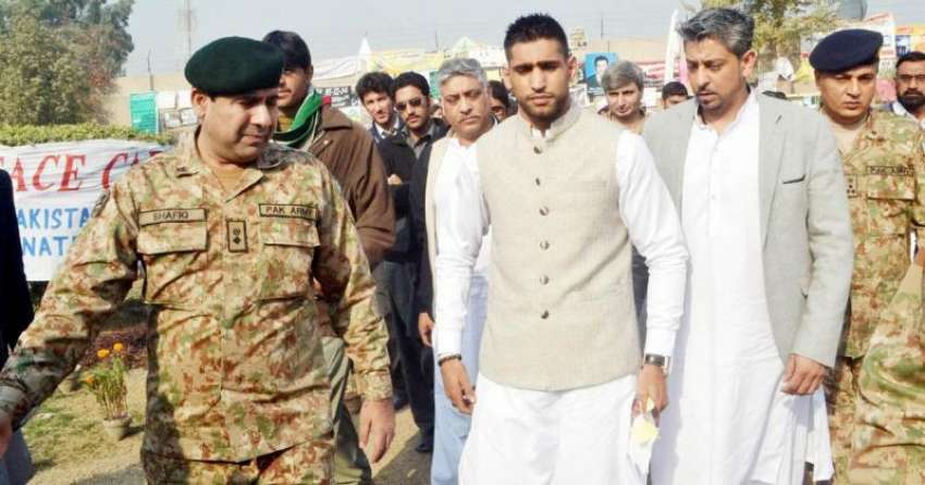 پشاور، پاکستانی نژاد برطانوی باکسر دہشتگردی کا نشانہ بننے ..