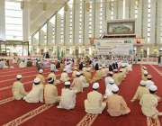اسلام آباد: فیصل مسجد میں انٹرنیشنل آرگنائزیشن برائے تحفیظ قرآن کریم ..