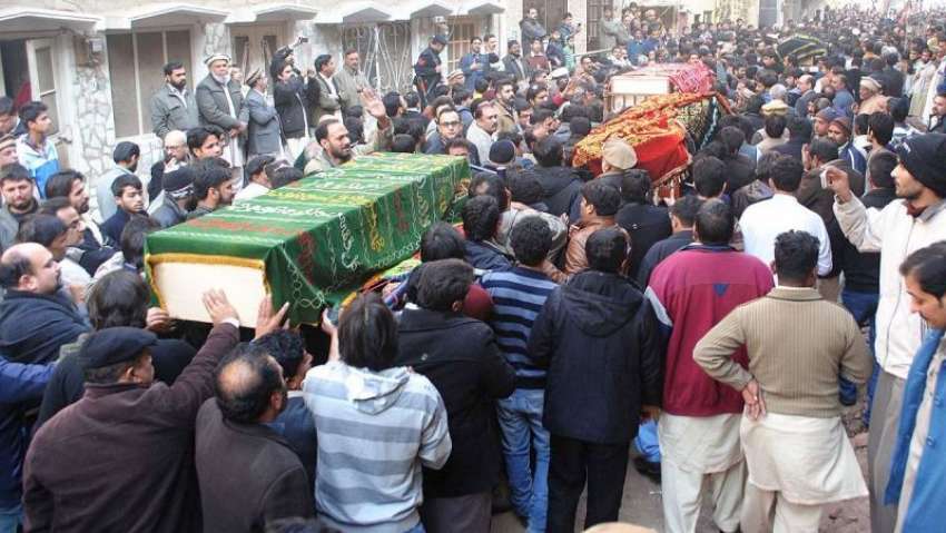 راولپنڈی، امام بارگاہ کے باہر بم دھماکے میں جاں‌بحق ہونے ..