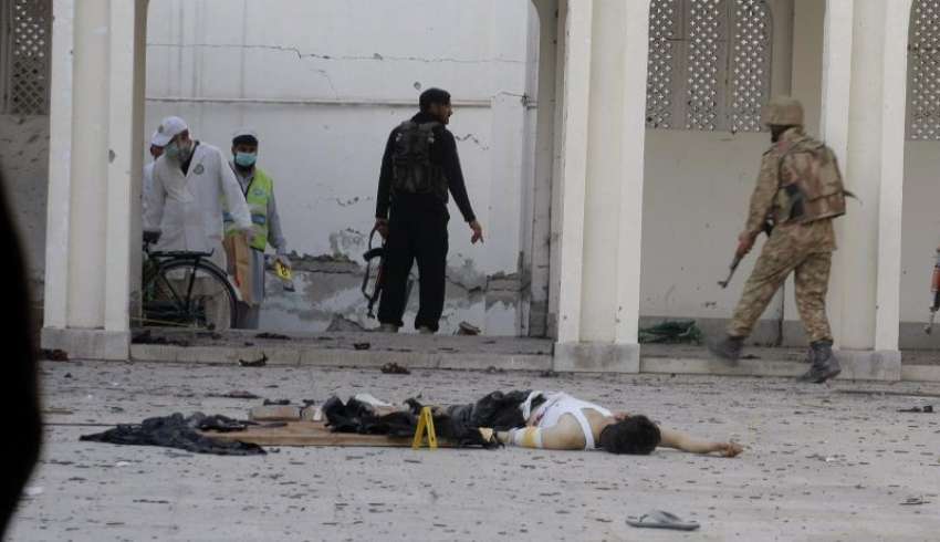 پشاور،امامیہ مسجد پر حملے میں ہلاک ہونے والے دہشتگرد کی ..
