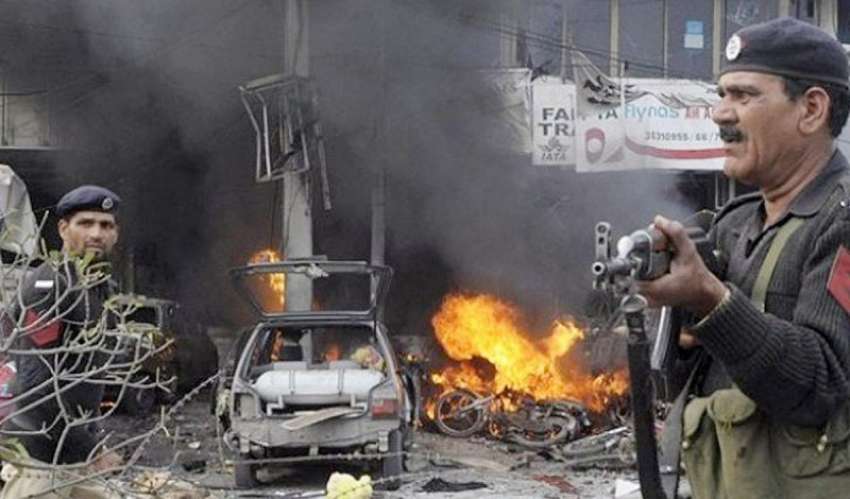 لاہور، قلعہ گجر سنگھ پولیس لائنز کے قریب خودکش دھماکے کے ..