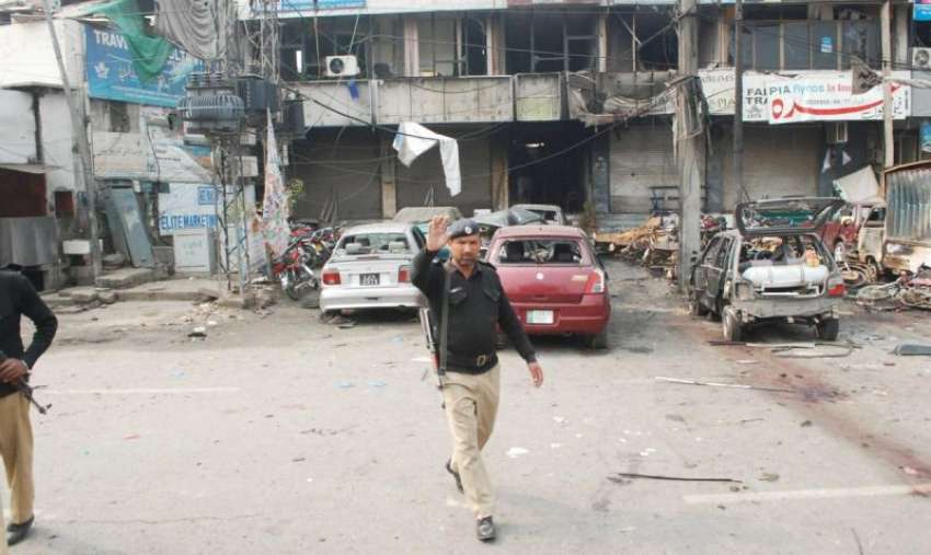 لاہور، پولیس لائنز کے قریب ہونے والے خودکش دھماکے کے دوسرے ..