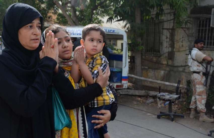 کراچی: ایم کیو ایم کے ورکرعبید کے ٹو کی فیملی کورٹ کی سماعت ..