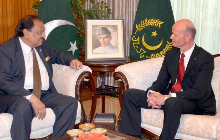 اسلام آباد: ناروے ریڈ کراس کے صدر ، صدر ممنون حسین ملاقات ..