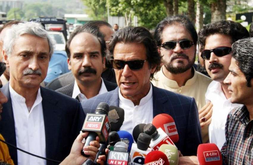 اسلام آباد: چئیر مین پاکستان تحریک انصاف عمران خان جوڈیشل ..