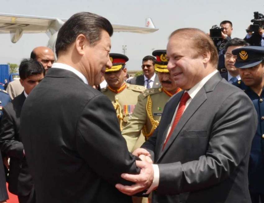 اسلام آباد:وزیر اعظم نواز شریف چینی کے صدر ژی چن پنگ اور ..