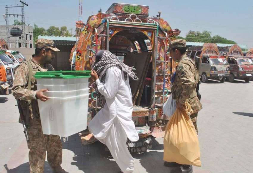راولپنڈی: کنٹونمنٹ بورڈ کے انتخابات کے لیے پاک آرمی کے زیرنگرانی ..