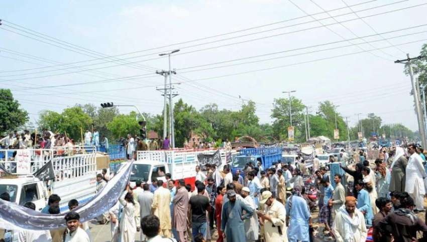 فیصل آباد: صنعتکار سیلزٹیکس کے خلاف احتجاج کر رہے ہیں۔