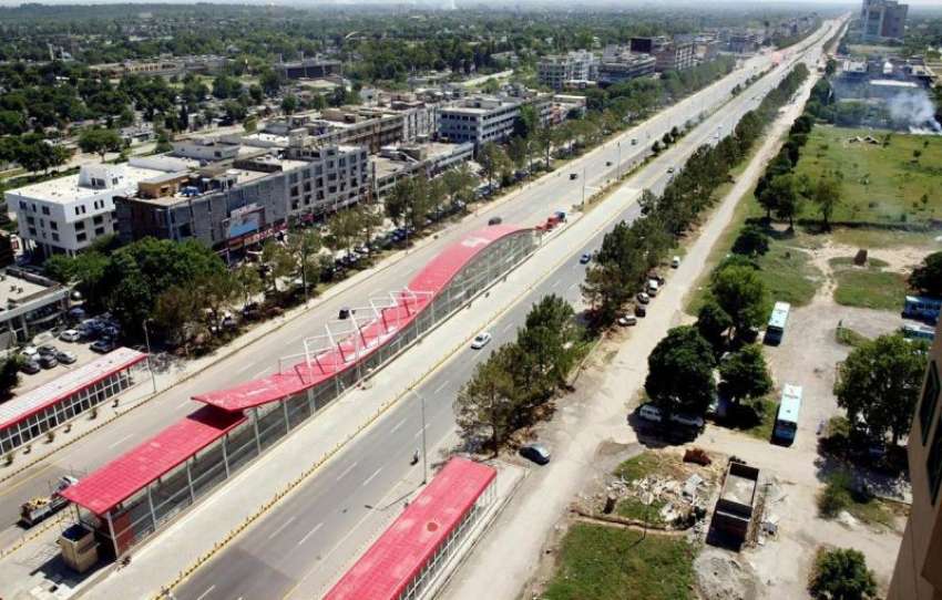اسلام آباد: بلیو ایریا میں میٹرو روٹ پر کام مکمل ہونے کے ..