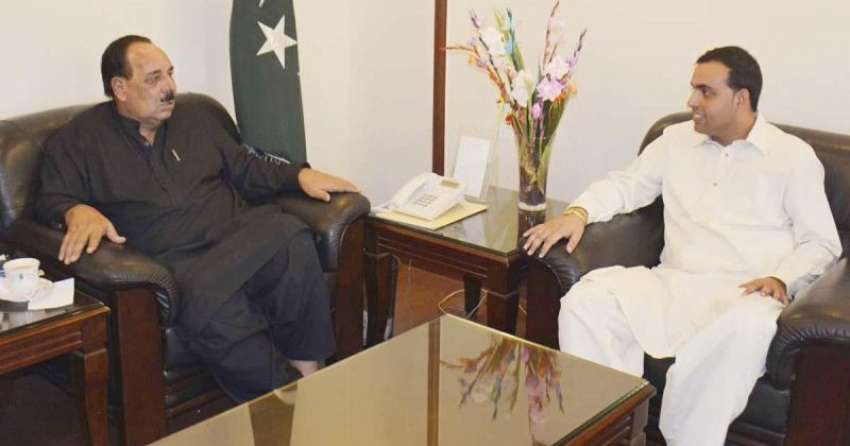 اسلام آباد: وزیر اعظم چوہدری عبدالمجید سے پیپلز پارٹی کے ..