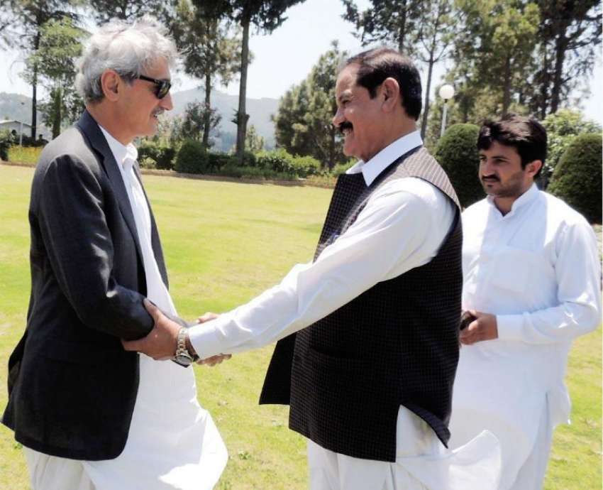 ایبٹ آباد: تحریک انصاف کے مرکزی جنرل سیکرٹری جہانگیر ترین ..