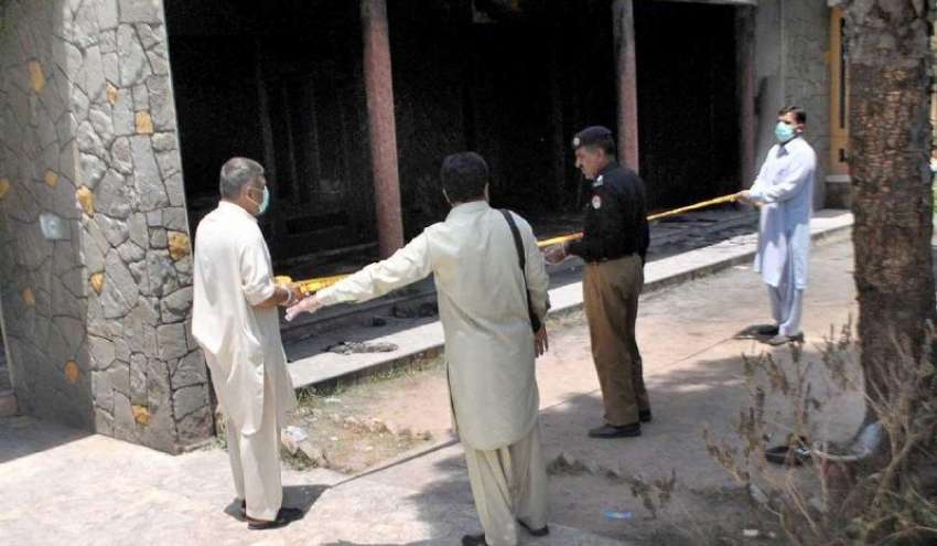 راولپنڈی: چکلالہ سکیم 3 رحمت آباد گھر میں لگنے والی آگ کے ..
