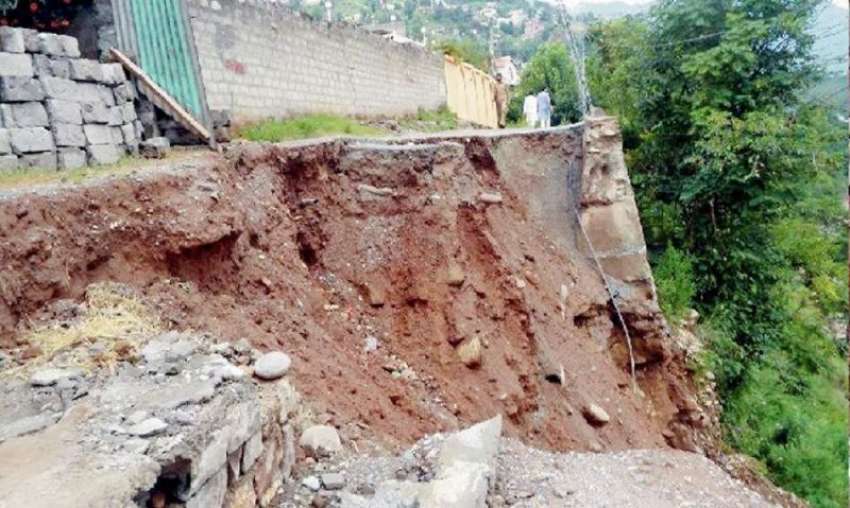 مظفر آباد: مون سون کی بارشوں، ایم سی ڈی پی کی ناقص سیوریج ..