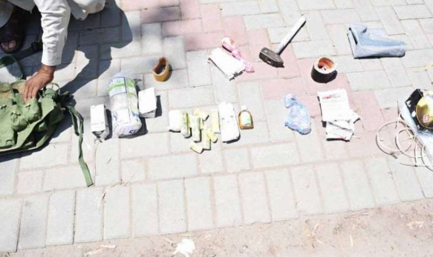 فیصل آباد: پولیس اور دہشتگردوں کے درمیاں مقابلے کے بعد برآمد ..