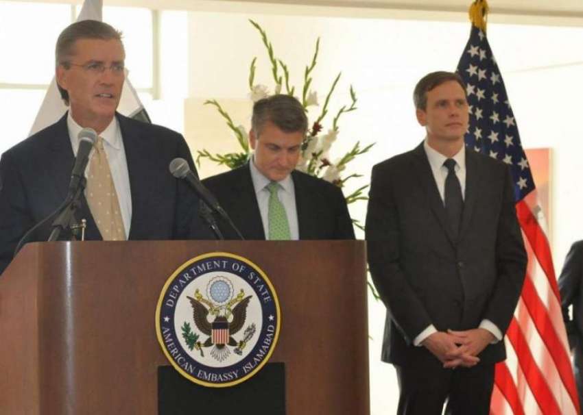 اسلام آباد: امریکی سفیر رچرڈ اولسن امریکی سفارتخانے کی نئی ..