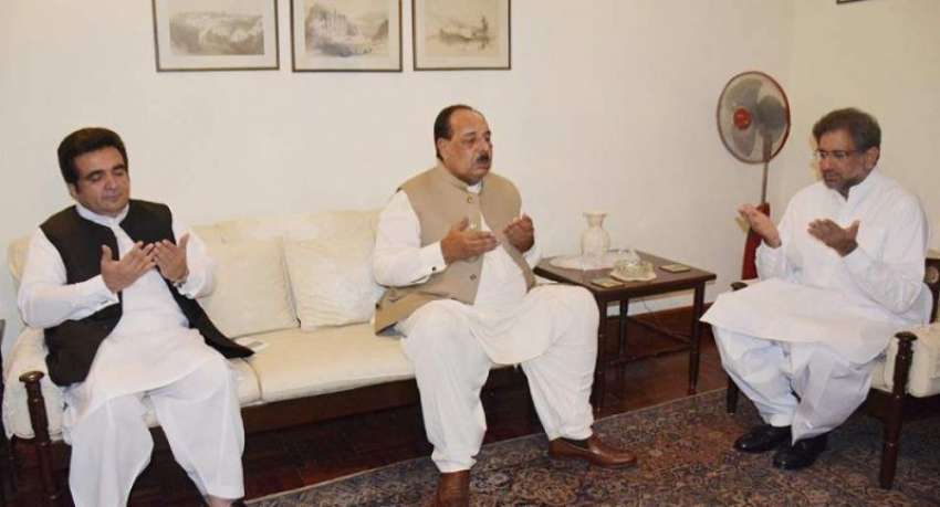 اسلام آباد: وزیر اعظم آزاد کشمیر چوہدری عبدالمجید ، وفاقی ..