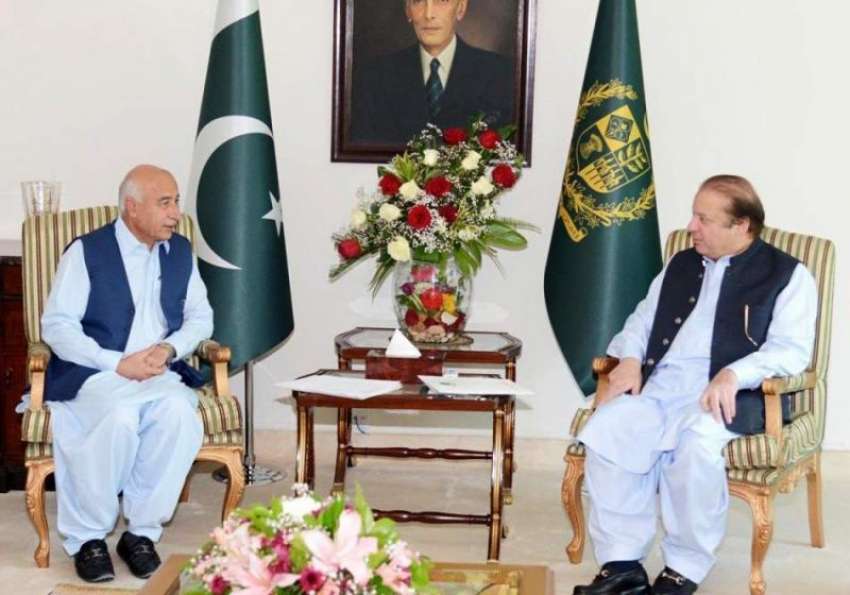 اسلام آباد: وزیر آعظم محمد نواز شریف سے وزیر اعلیٰ بلوچستان ..