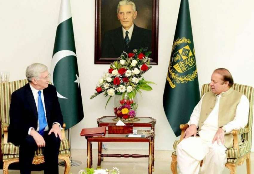 اسلام آباد: وزیر اعظم محمد نواز شریف سے برطانوی سیکرٹری ..