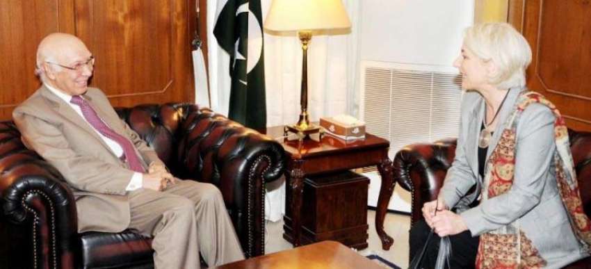 اسلام آباد: وزیر اعظم کے مشیر برائے امور خارجہ و قومی سلامتی ..