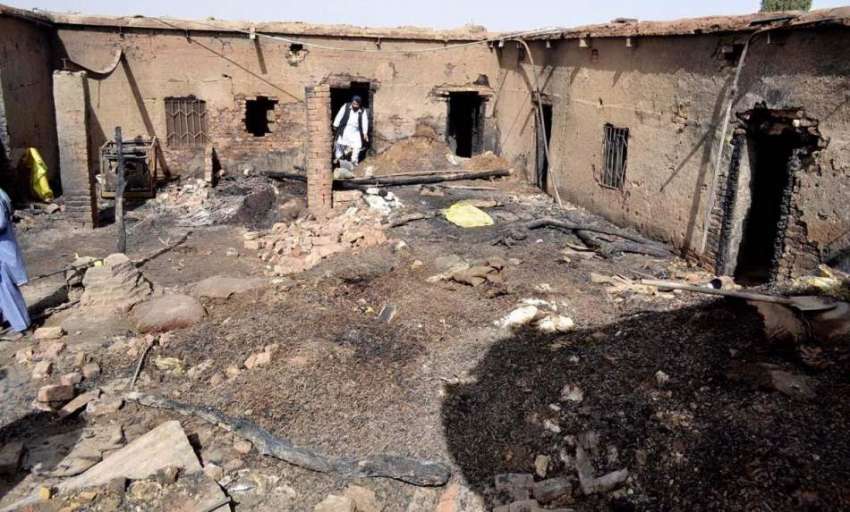 کوئٹہ: چشمہ اچوزئی کلی ترہ کئی میں گودام میں آگ لگنے کے بعد ..