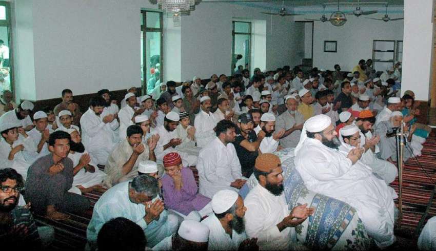 لاہور: پاکستان علماء کونسل کی اپیل پر ”یوم دفاع“ کے موقع ..