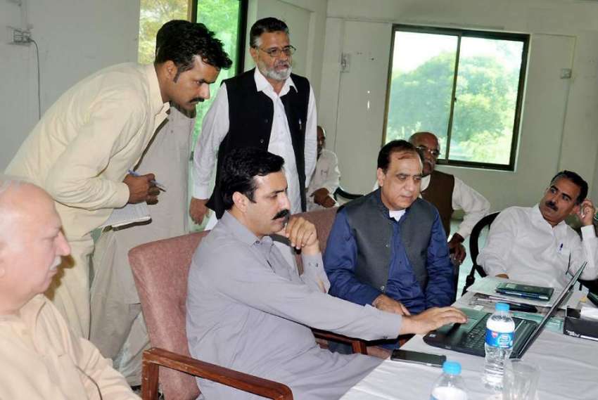 مظفر آباد: آزاد کشمیر کے وزیر زراعت سید بازل نقوی محکمہ کی ..