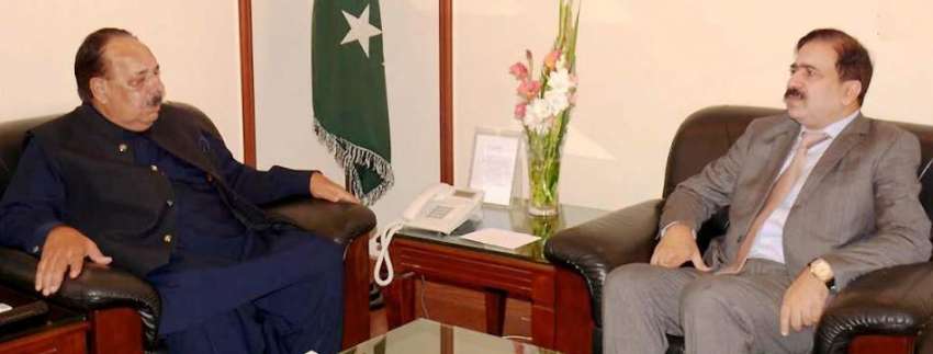 اسلام آباد: وزیر اعظم آزاد کشمیر چوہدری عبدالمجید سے ڈپٹی ..