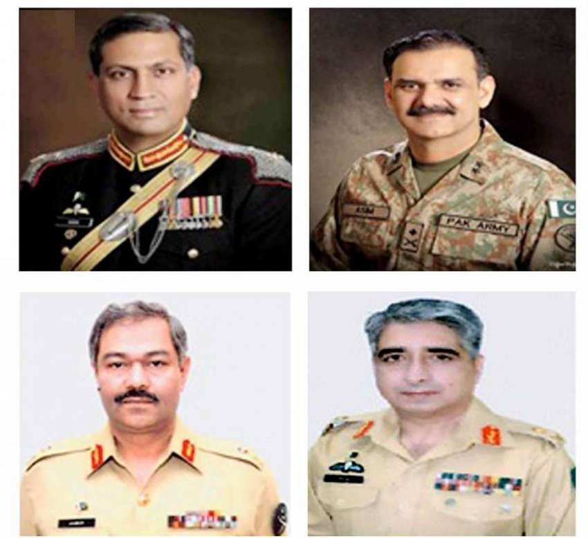 راولپنڈی: لیفٹیننٹ جنرلز کے عہدے پر ترقی پانے والے پاک آرمی ..