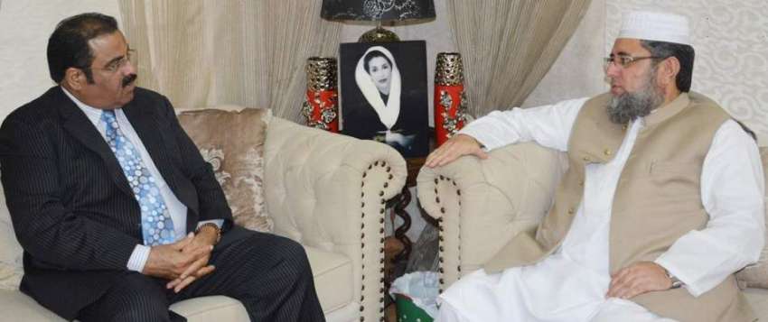 اسلام آباد: سینئر وزیر چوہدری محمد یاسین سے آزاد کشمیر جمعیت ..
