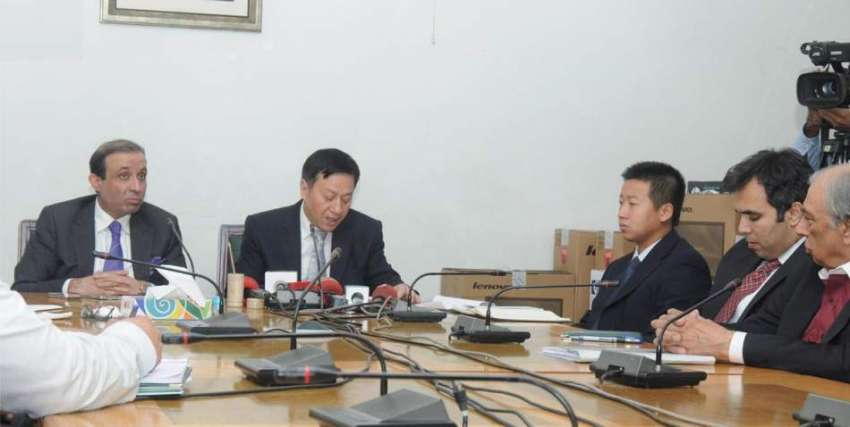 لاہور: چینی قونصل جنرل مسٹر یوبورن ٹیوٹا سیکرٹریٹ میں اجلاس ..