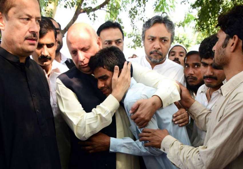 لاہور: تحریک انصاف پنجاب کے آرگنائزرچوہدری محمد سرور پی ..