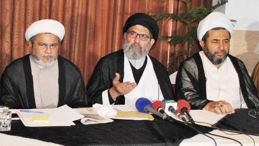 راولپنڈی: شیعہ علماء کونسل پاکستان کے سربراہ علامہ سید ساجد ..