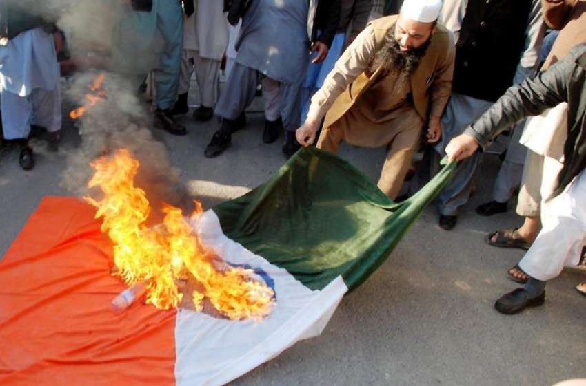 راولپنڈی: تحریک حرمت رسول (ص) کے احتجاجی مظاہرے میں بھارت ..