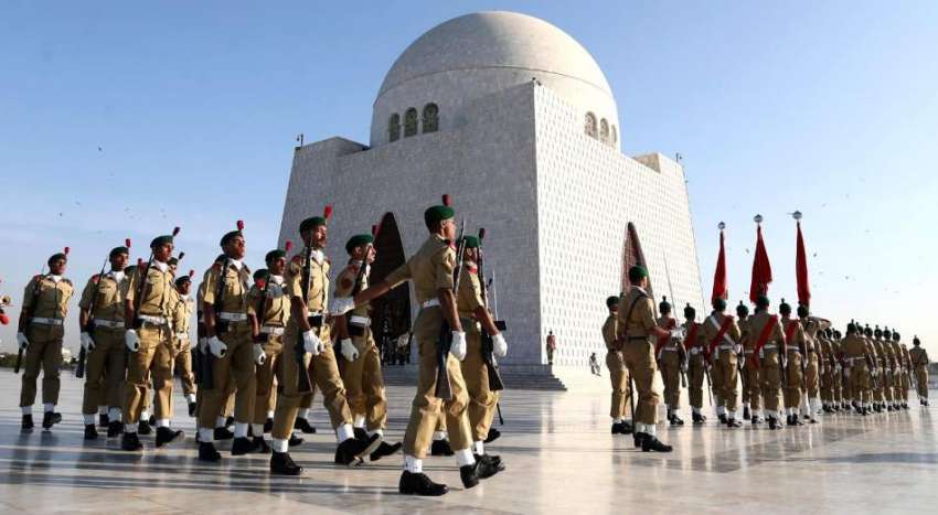 کراچی: قائداعظم محمد علی جناح کی 139ویں سالگرہ کے موقع پر ..