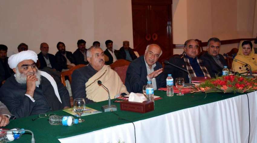 کوئٹہ: سابق وزیر اعلیٰ بلوچستان ڈاکٹر عبدالمالک آل پارٹیز ..