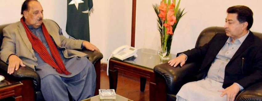 اسلام آباد: وزیر اعظم آزاد کشمیر چوہدری عبدالمجید سے آزاد ..